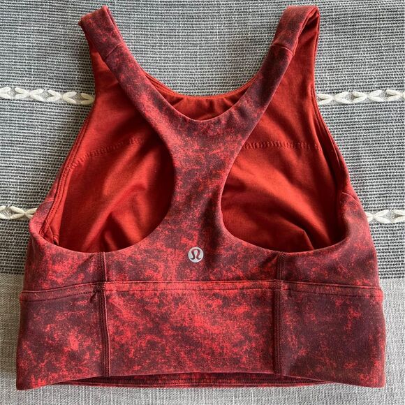 Lululemon Wunder Train Longline Bra Sz 4 - Picture 3 of 4